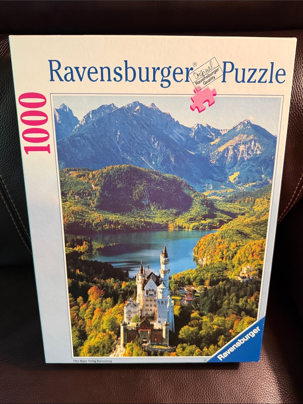 NEUSCHWANSTEIN CASTLE Ravensburger 1000 Piece Jigsaw Puzzle 1992  #157631